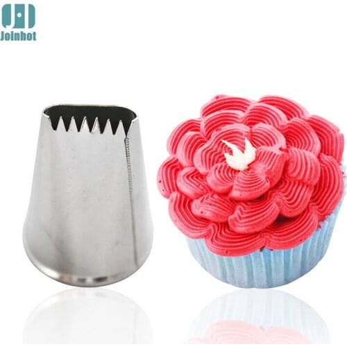 New Arrival BIG SIZE Stainless Steel Cake Decorating Icing Pastry Piping Nozzles Tips Set Decorating Pen