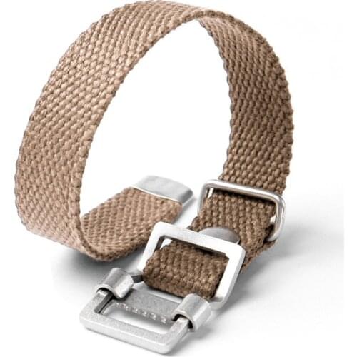 New Design Nato Strap 20mm 22mm Canvas Watch Band Texture Wristband Green Khaki Replacement Strap For Man Watch Gift