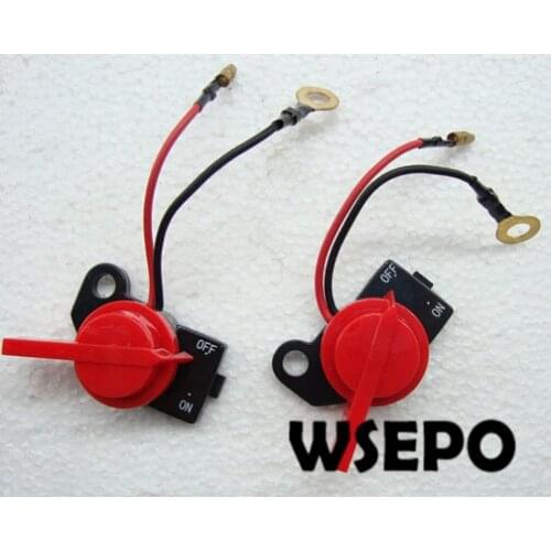 Top Quality! Engine ON/OFF Switch for MZ175/166F 04 Stroke Gasoline Engine,EF2600 Generator Parts