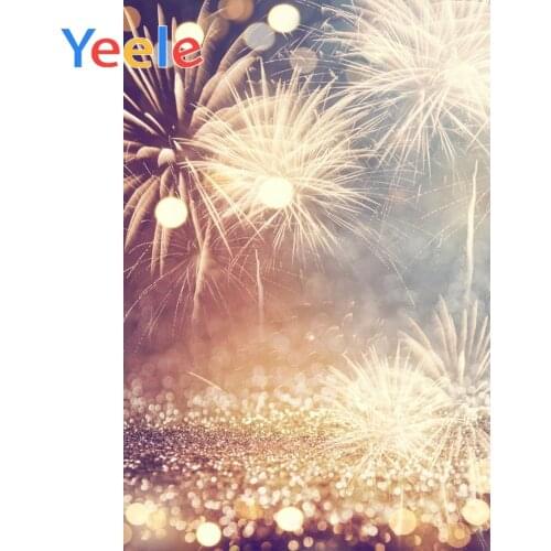 Yeele Fireworks Light Bokeh New Year Party Baby Kids Portrait Photography Backgrounds Photographic Backdrops For Photo Studio