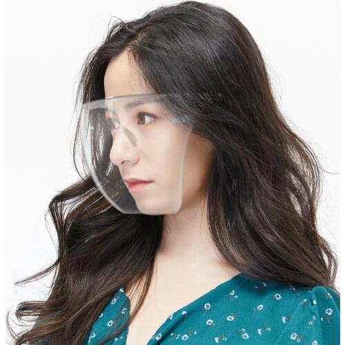 Face shield Protective Glasses Safety Sunglasses Faceshield Prevent Saliva Splash Anti-Uv Summer Glasses Anti-Spray Goggles Mask