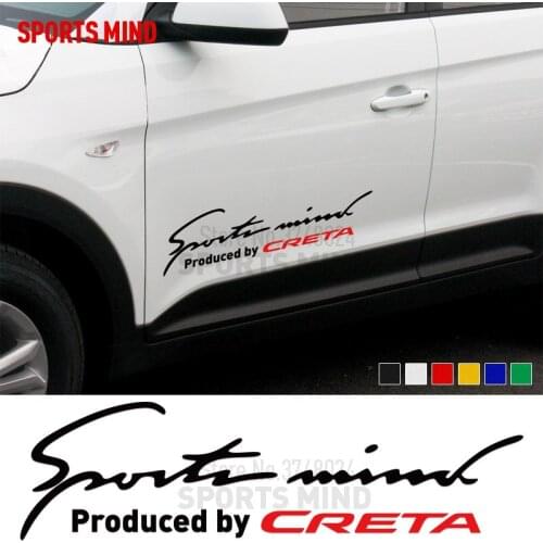 10 x Car Body Sticker Automobiles Car Stickers Decal Car Styling JDM Exterior Accessories For Hyundai Creta IX25 Accessories