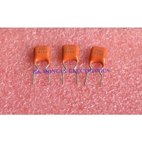 100PCS MKT 366 0.022UF 223 100V P=5MM FILM CAPACITOR