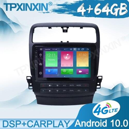 4+64GB For Honda Acura Tesla Screen Digital Meter Screen Car GPS Navigation Head Unit Multimedia Player AutoRadio Recorder