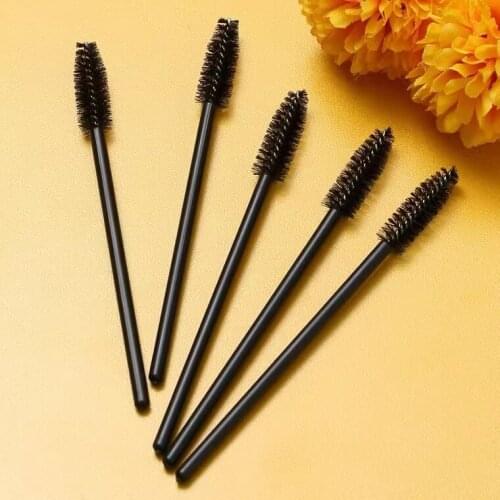 100pcs/lot Micro Durable Disposable Eyelash Extension Individual Applicators Mascara Brush For Women Eyelash Glue Cleaning Tool