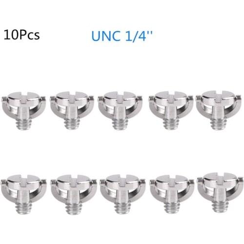 Quick release plate 1/4 inch Folding D-Ring Adapter Tripod Monopod Quick Release