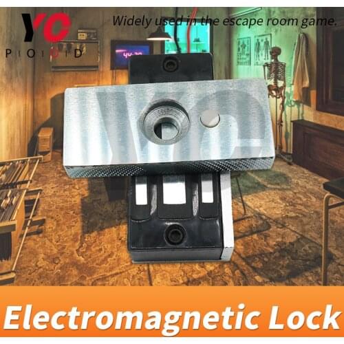 12V EM lock Escape Room Spare Parts installed on door use the electromagnetic lock to open or close door Takagism game YOPOOD