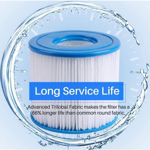 Filter for POOLPURE Summer Escapes Filter for Type D, Summer Waves P57100102,for SFS-350 RP-350 RP-400 RP-600 RX-600