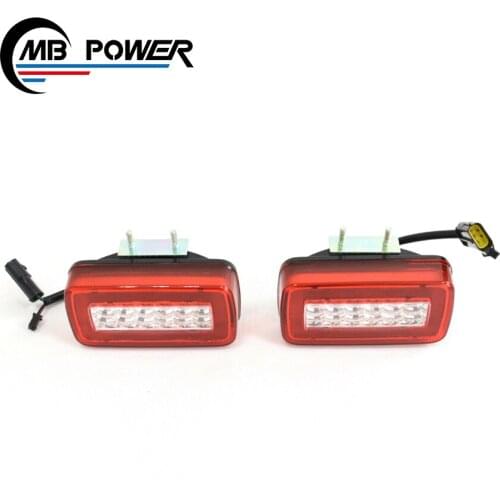 G CLASS W463 fog light LED material fit for W463 G63 G65 G500 G550 rear bumper fog light 1990-2018y made in taiwan