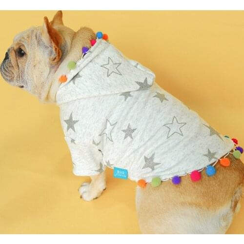 Schnauzer Pug French Bulldog Clothes Autumn Winter Pet Clothing Bulldog Costume American Bully Pitbull Dog Hoodie Outfit Apparel