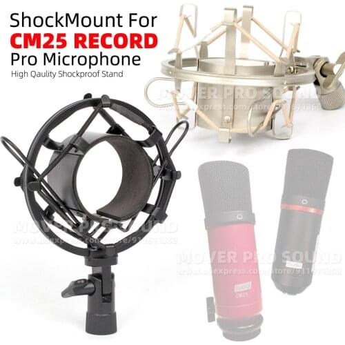 Suspension ShockMount Mic Stand Holder Shockproof Recording Spider Bracket For Scarlett Studio CM25 CM 25 Microphone Shock Mount