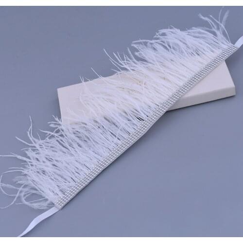 S496A Fashionable Designer New Feather Wedding Belt Bride Dress Accessories Belts For Women Prom Dresses Evening Dresses Sash