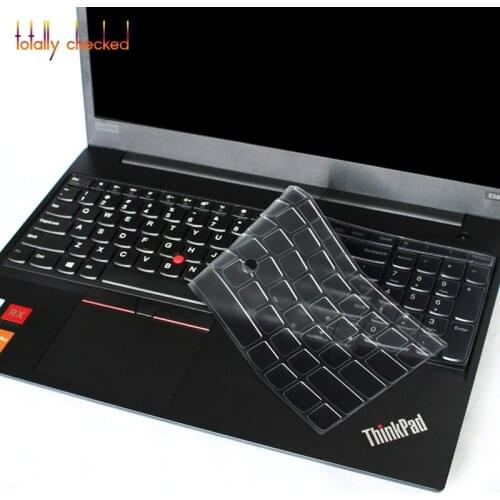 For Lenovo Thinkpad T580 P52S E15 E590 E595 E580 L580 15.6 inch Laptop Silicone Keyboard Cover Skin Protector 15'' 2018