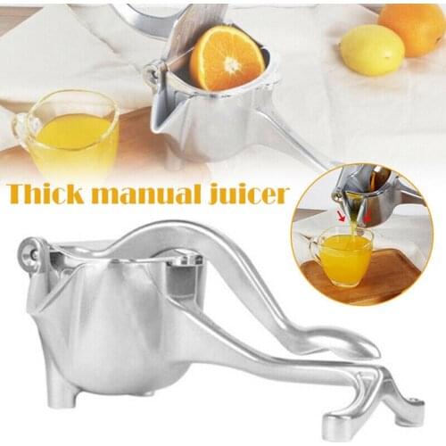 STAINLESS STEEL FRUIT JUICER Manual Hand Juice Press Squeezer Extractor