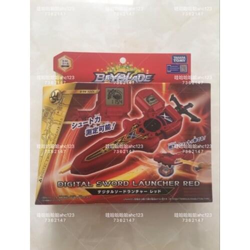 Tomy Beyblade B-94 DSL Digital Sword Launcher Burst Double Turn Scoring Transmitter Battle Burst Tops Toys Collection Kids Gift