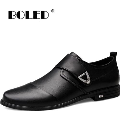 Spring Comfortable Men Casual Shoes Oxfords Fashion Quality Men Shoes Genuine Leather Flats Business Shoes Men