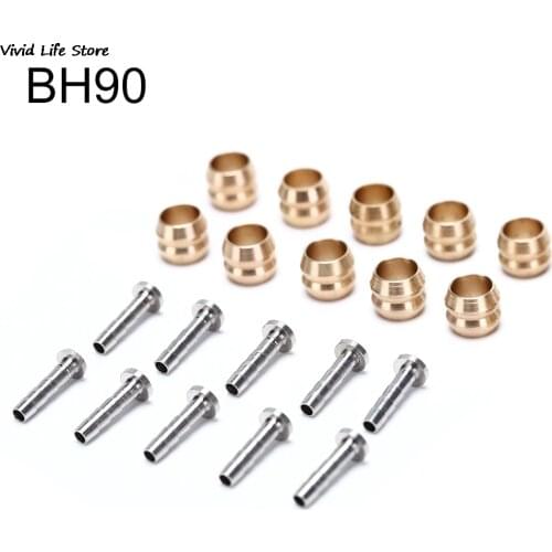 20pcs Bicycle Brake Hose MTB Hydraulic Disc Brake Olive Connect Insert For Shimano BH90 Hydraulic Disc Brake Cable