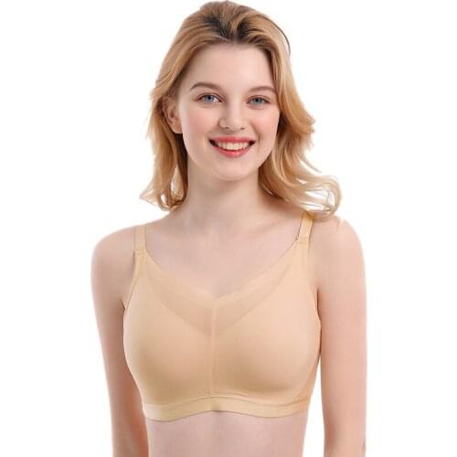 X9003 Silicone Breast Mastectomy Bra for Women After Breast Surgery Pocket Bras Silicone Breast Prosthesis Breast Cancer