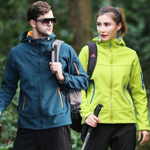 Winter Outdoor Softshell Wandern Jacke M?nner Frauen Winddicht Wasserdichte Jacken Herren Fleece Windjacke Camping Regen Mantel