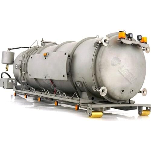1/14 Rc Truck Roll-On Full Unloading Hydraulic Pallet Bucket Storage Vacuum Tank For Simulation Modification Tamiya Toys Model