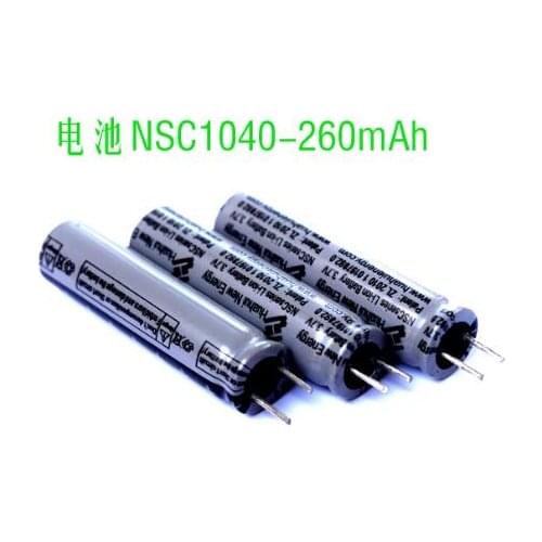 2PCS Electric toothbrush series battery NSC1040 260mAh