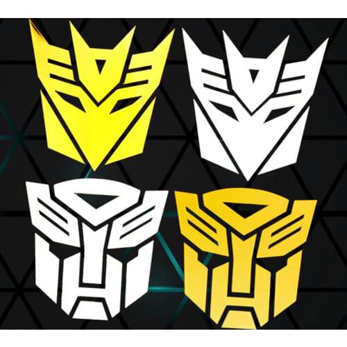 3D Car Stickers Cool Autobots Logo Car Styling Metal Transformers Badge Emblem Tail Decal Motorcycle Car Accessories Automobile