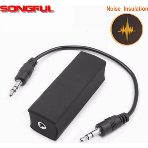 AUX Filter Noise Anti-interference Radio Audio Interference 3.5mm Isolate Noise Insulation Reduction for Car Audio Home Stereo