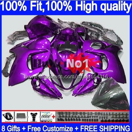 Injection For SUZUKI Hayabusa GSXR 1300 GSXR-1300 Pearl purple 29MC.142 GSXR1300 2008 2009 2010 2011 2012 08 09 10 11 12 Fairing