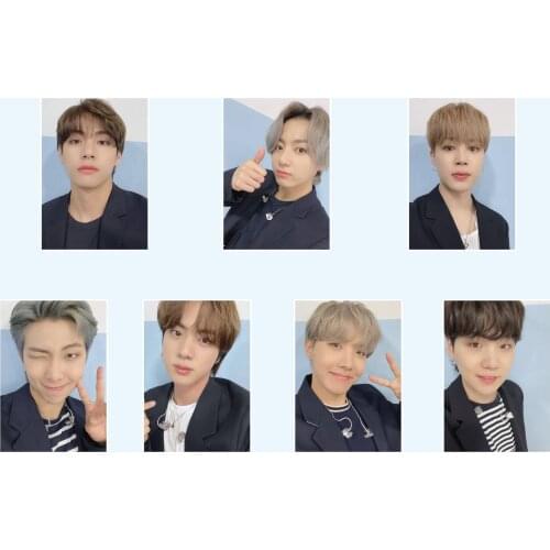 KPOP Bangtan Boys 2021 Muster 8th Anniversary Family Portrait Poster Wall Stickers JUNG KOOK V JIMIN JIN SUGA RM Selfie Photo