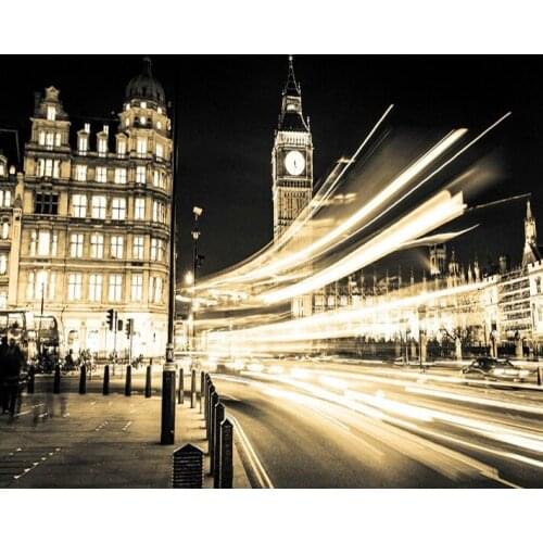 14/16/18/27/28 Top Quality Beautiful Counted Cross Stitch Kit Abstraction Beauty and Grape A12852 scenic night city