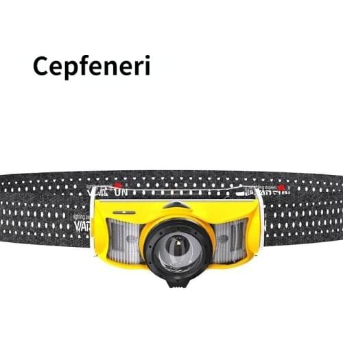 Led Headlight 18650 Battery Lithium Super Long Standby Rechargeable Strong Light Super Bright Head Mounted Night Fishing