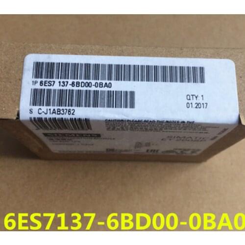 New Siemens 6ES7 137-6BD00-0BA0 6ES7137-6BD00-0BA0 free shipping
