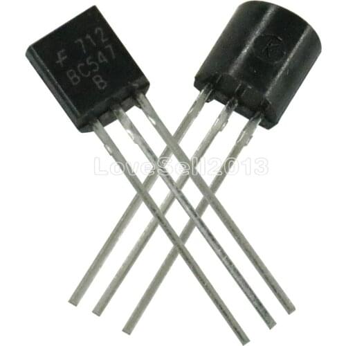100PCS BC547B TO-92 BC547 TO92 547B new triode transistor