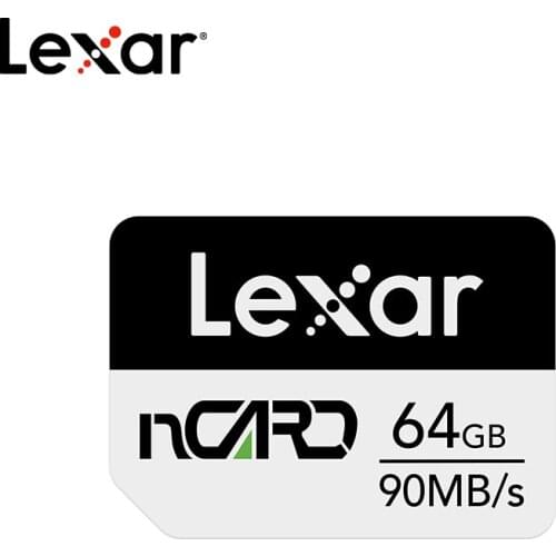 Original Lexar nCard 64GB 128GB 256GB Nano Card High Speed Flash Phone Memory Card Max 90MB/s NM Card For Huawei P30 Mate 20