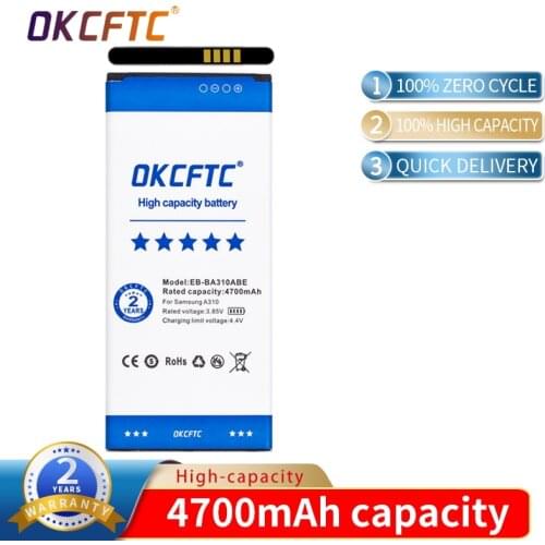Original EB-BA310ABE 4700mAh battery For Samsung GALAXY A3 2016 Edition A310 A5310A A310F SM-A310F A310M A310Y +Tools