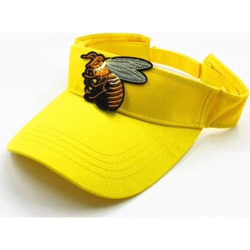Bee embroidery Visors Baseball Cap Adjustable Snapback cap for men and women 28