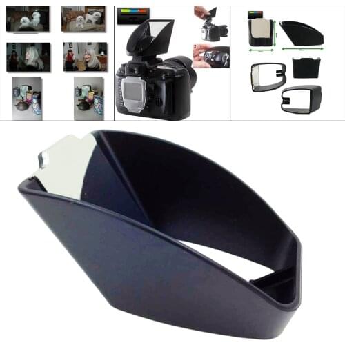 Hot Shoe Light Tipper Flash Diffuser Reflector Scene Illuminator Soften Harsh Flashes for Canon D90 7D 5D 70D 100D 600D Camera