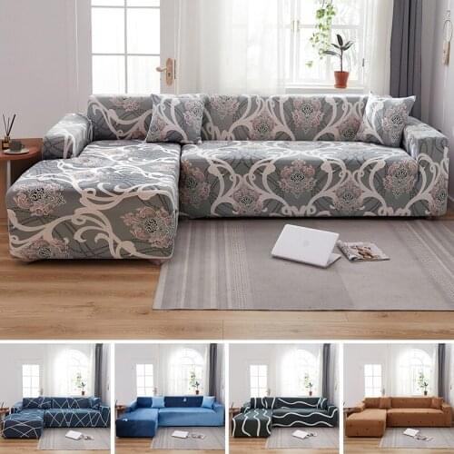 1-4 Seaters New Fashion All inclusive elastic sofa cover Retro Recliner Sofa Cover Soft Couch Slipcovers 18 Colors