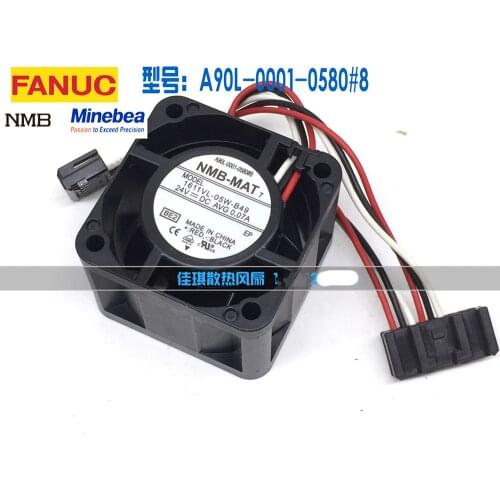 For NMB 1611VL-05W-B49 A90L-0001-0580#8 cooling fan 40*40*28mm DC 24V AVG 0.07A