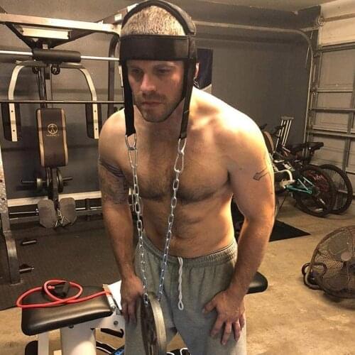 Head Neck Weight Lifting Belt Training Body Strengh Power Adjustable Exercise Bearing Training Belt Weight Cap Fitness Stra