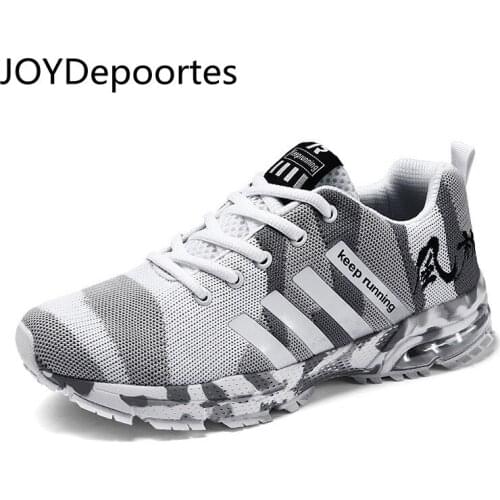Men Sneakers Breathable Air Mesh Outdoor Sport Shoes Spring Autumn Couple Cushion Flats Training Running Shoes Zapatos De Hombre