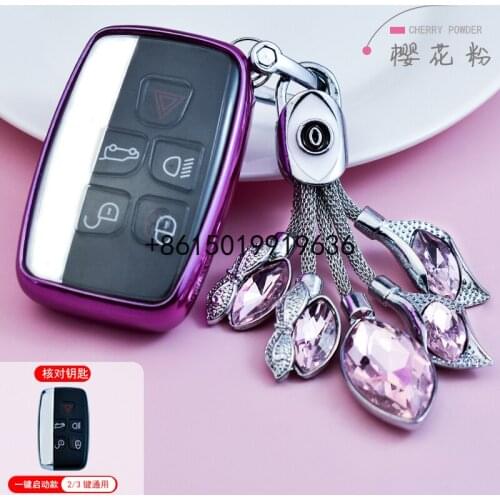 Tup key cover for Land Rover Discovery 4 Freelander 2 Range Rover Sport Jaguar CAR holder case key Free shipping