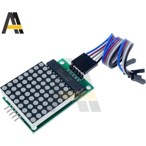 MAX7219 8*8 dot matrix module microcontroller module display module MCU LED Display Control Module For Arduino 5V