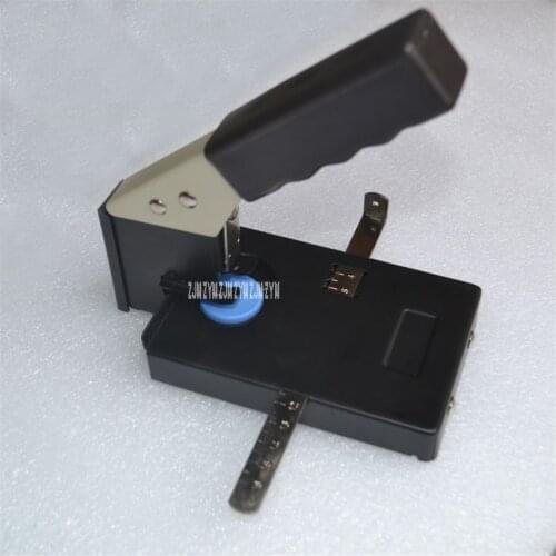 New Single hole heavy duty punching machine strong punching plastic bag drilling machine Zifeng bag Binding machine 70 sheets