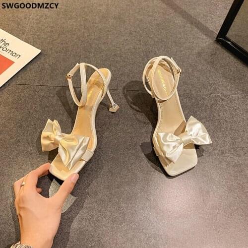 High Heels Sandals Women Square Toe Heels Sandals Women Summer 2021 Pumps Women Shoes Ladies Shoes and Sandals Zapatos De Mujer
