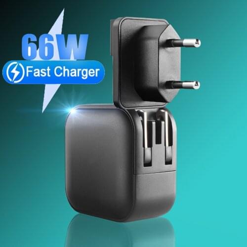 3 Port PD Charger Travel Fast Charging QC3.0 USB Power Adapter Wall EU UK AU Charge Pulg For iPhone 12 Pro Max Xiaomi 10 Huawei