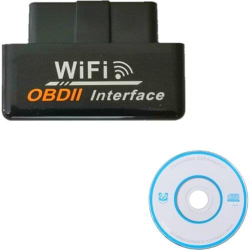 Fault Scanner ELM 327 WIFI V1.5 OBDII Code Reader Car Detector Universal 12V New