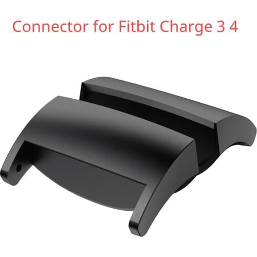 Stainless Steel Connector Connect For Fitbit Charge 3 4 Watch Band Accessory fitness bracelet 2PCS/LOT