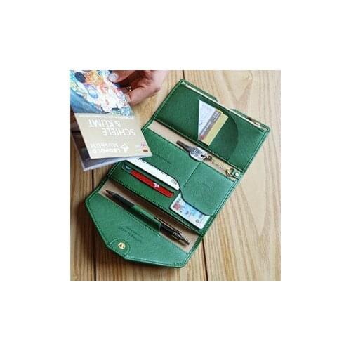 Tripping Wallet Travel Passport Holder Credit ID Card Cash Ticket Coupons Purse Case Functional Clutch Wallet