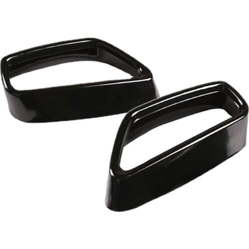 2Pcs Car Rear Exhaust Muffler Pipe Cover Trim for BMW 5 G30 G38 Spare Parts